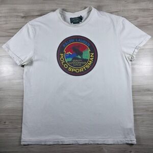Polo Country Ralph Lauren Sportsman Moose Graphic Tee Shirt